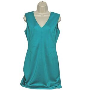 Tommy Hilfiger Teal Sheath Bodycon Dress Size 6